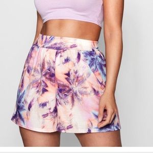Tropical Print Shorts